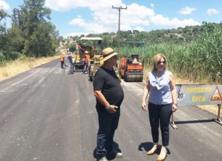Εργολαβία για την διαγράμμιση και τη βελτίωση δρόμων σε όλη την Αιτωλοακαρνανία