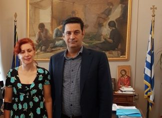 Συνάντηση Παπαναστασίου με την Γραμματέα του Υπ. Εργασίας για την κοινωνική ένταξη των Ρομά