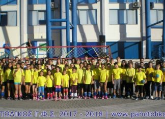 Έναρξη λειτουργίας των τμημάτων υποδομής του Ερασιτέχνη Παναιτωλικού