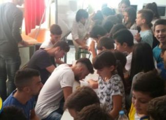 Σε σχολεία για την Ημέρα Σχολικού Αθλητισμού ο Παναιτωλικός