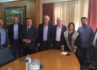 Σύσκεψη στο Υπουργείο Αγροτικής Ανάπτυξης για τα θέματα του δήμου Μεσολογγίου