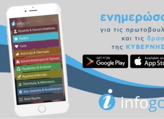 Η εφαρμογή “infogov” ανανεώνεται με νέες κατηγορίες και δυνατότητες για τους χρήστες