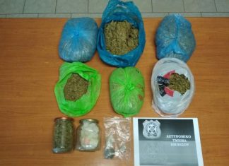 Συνελήφθη 63χρονος στην Αμφιλοχία με περισσότερα από δύο κιλά χασίς