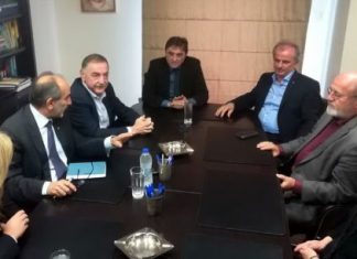 Επίσκεψη Κατσιφάρα στο Επιμελητήριο Αιτωλοακαρνανίας