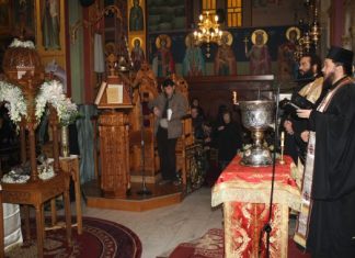 Συνεχίζεται το προσκύνημα των Ιερών Λειψάνων των Αγίων Ραφαήλ, Νικολάου και Ειρήνης στον Ι.Ν. Αγίας Τριάδος Αγρινίου