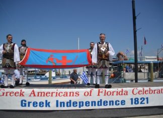 Τιμή για το Μεσολόγγι στην Φλόριντα στις εορταστικές εκδηλώσεις της Ομογένειας για την 25η Μαρτίου