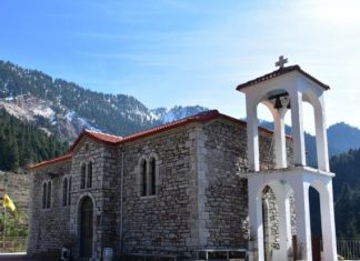 Η Αγία Παρασκευή του λόφου στο ορεινό Θέρμο