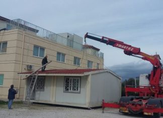 Λυόμενα στο Νοσοκομείο Μεσολογγίου για τις ανάγκες της Διοικητικής Υπηρεσίας