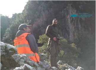 Αναζήτηση πομπού από τον Φορέα Διαχείρισης για το μοναδικό μαρκαρισμένο όρνιο που διαχείμαζε στα Ακαρνανικά όρη