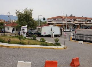 Δύο νέες λυόμενες αίθουσες για τη στέγαση του ΕΚΑΒ στο Μεσολόγγι