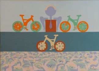 “MετΑμφιέσεις”: Έκθεση ζωγραφικής του Γιάννη Μαστραντώνη στο Αγρίνιο