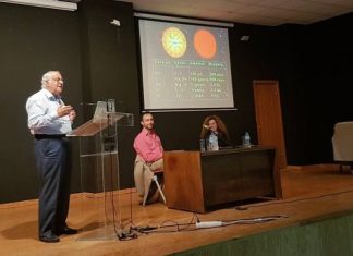 Ο αστροφυσικός Διονύσης Σιμόπουλος στο Θέρμο και στο Μεσολόγγι