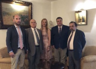 Συνάντηση του Δημάρχου Μεσολογγίου με τον Πρόεδρο και το Γ.Γ. του Συνδέσμου Ελληνορωσικής Φιλίας και Συνεργασίας