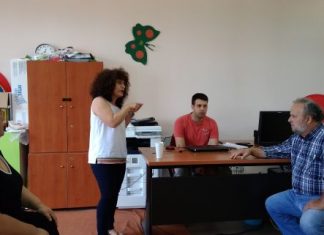 Επίσκεψη του Νίκου Μωραΐτη στο Ειδικό Δημοτικό Σχολείο Βόνιτσας
