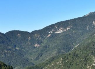 Το φαράγγι του Δία στο ορεινό Θέρμο