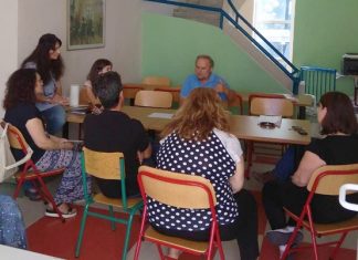 Περιοδεία Ν.Μωραΐτη στα Ειδικά Σχολεία του Αγρινίου