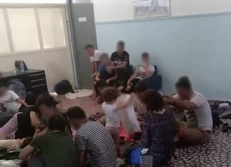 «Στοιβαγμένοι» στην Αστυνομική Διεύθυνση Αιτωλίας οι μετανάστες που εντοπίστηκαν στον Αστακό