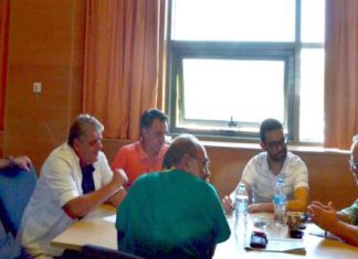 Eπίσκεψη του Νίκου Μωραΐτη στο Νοσοκομείο Αγρινίου – Συναντήσεις με υγειονομικούς