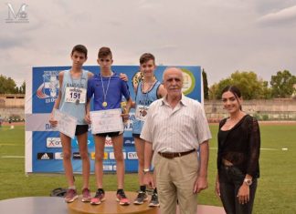 Τρία χρυσά και ένα ασημένιο για τους δυο Αγρινιώτες αθλητές της ΓΕΑ με την Εθνική Ομάδα Στίβου Παίδων