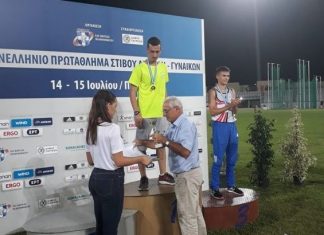 Πρωτιά για τον Κώστα Σταμούλη της ΓΕΑ στα 5.000μ στο Πανελλήνιο Πρωτάθλημα