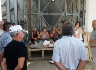 “Το ΚΚΕ στο πλευρό των απεργών της επιχείρησης «Αμβροσιάδη» στο Μενίδι”