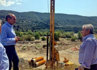 Επίσκεψη Κατσιφάρα στο έργο αναβάθμισης της οδού Αγρίνιο – Άγιος Βλάσης