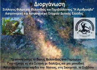 Αστροβραδιά στην καρδιά του Βελανιδοδάσους στη Σκουρτού