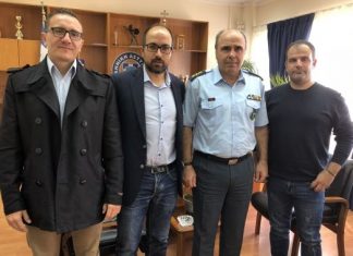 Επίσκεψη της Ένωσης Αστυνομικών Υπαλλήλων Ακαρνανίας στη Γενική Περιφερειακή Διεύθυνση Δυτικής Ελλάδας