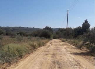 Εργασίες αγροτικής οδοποιίας στις Κοινότητες Σταμνάς, Αγίου Ηλία και Χρυσοβεργίου