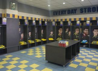 Τα «εικονογραφημένα» αποδυτήρια του Παναιτωλικού