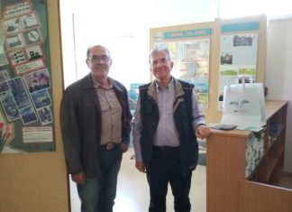 Επίσκεψη Δημαρά στο Φορέα Διαχείρισης Λιμνοθάλασσας Μεσολογγίου