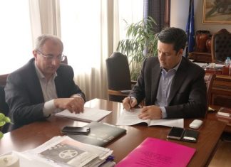 Υπογράφτηκε η σύμβαση για τις «Παρεμβάσεις Αστικής Αναβάθμισης» στο Θέρμο