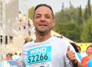 Ο Μάριος Μαρκόπουλος στον 36ο Αυθεντικό Μαραθώνιο Αθηνών!