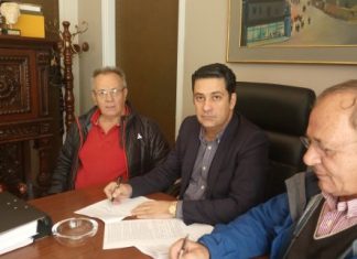 Σύμβαση για εργασίες σε δρόμους των ενοτήτων Θεστιέων, Παραβόλας και Παναιτωλικού