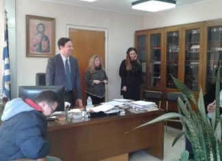 Επίσκεψη από νέους του Εργαστηρίου «Παναγία Ελεούσα» στην Εισαγγελία Πρωτοδικών Αγρινίου