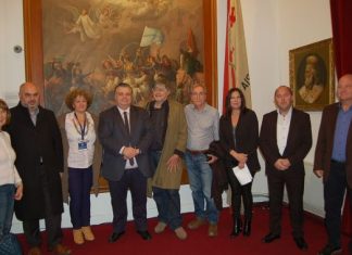 Επίσκεψη των μελών της Ένωσης Ευρωπαίων Δημοσιογράφων στο Μεσολόγγι