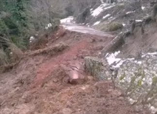 Την συνδρομή του ΙΓΜΕ ζητά η Περιφέρεια για το κατολισθητικό φαινόμενο στην Αράχωβα