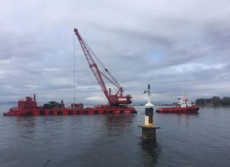 Ξεκίνησε η εκβάθυνση του διαύλου στο λιμάνι Μεσολογγίου