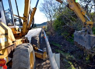 Σε εξέλιξη εργασίες συντήρησης στο δρόμο Αμφιλοχία – Βόνιτσα – Λευκάδα