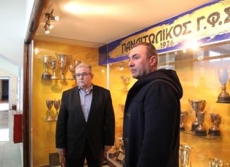 Επίσκεψη του Δ. Κουτσούμπα στον Ερασιτέχνη Παναιτωλικό