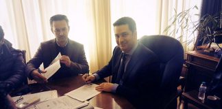 Υπογράφτηκε η σύμβαση για το αποχετευτικό στην Αγία Βαρβάρα