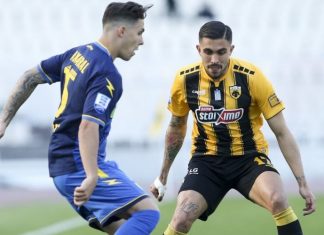 Εφιάλτης στο ΟΑΚΑ για Παναιτωλικό – Ήττα με 4-0 από την ΑΕΚ