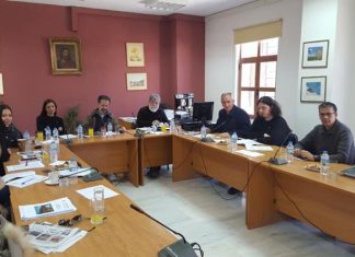 Συνάντηση εργασίας στο δήμο Θέρμου για τη στρατηγική χωροταξική ανάπτυξη της Τριχωνίδας