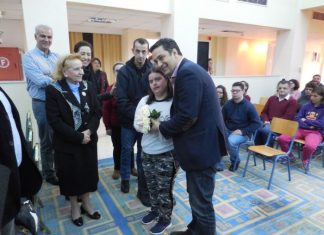 Ευχαριστίες από το Εργαστήρι «Παναγία Ελεούσα» στον Γ. Παπαναστασίου