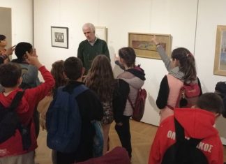 «5η ελαία- Εκπαιδεύοντας ελαιοκομικά»: Επισκέψεις σχολείων στη Δημοτική Πινακοθήκη Αγρινίου