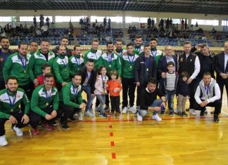 Η βράβευση του ποδοσφαιρικού τμήματος του ΑΟ Αγρινίου για την άνοδο στην Α ΕΠΣΝΑ