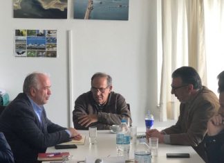 Το Φορέα Διαχείρισης της Λιμνοθάλασσας επισκέφθηκε ο Κώστας Λύρος