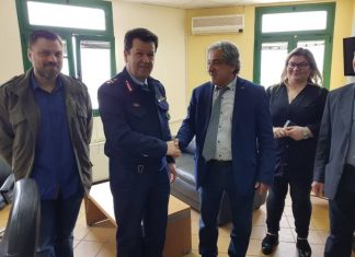 Eπισκέψεις του Σταύρου Καμμένου στον ΟΑΕΔ Αγρινίου και την Αστυνομική Διεύθυνση Ακαρνανίας