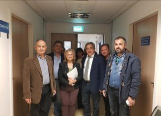 Επίσκεψη του Σταύρου Καμμένου στο Νοσοκομείο Αγρινίου