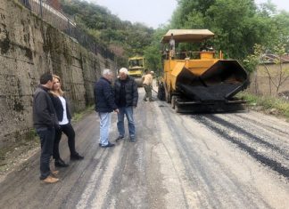 Η Χρ. Σταρακά στα έργα αποκατάστασης του οδικού δικτύου Άγιος Ανδρέας – Λιθοβούνι – Μεσάριστα